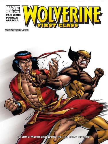 Tapa de Wolverine First Class