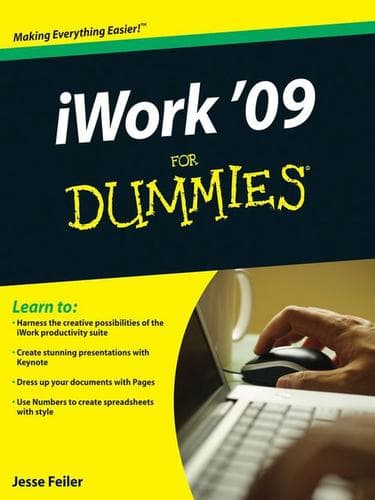 Tapa de iWork '09 For Dummies®