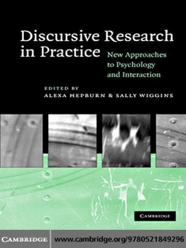 Tapa de Discursive Research in Practice
