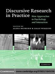 Tapa de Discursive Research in Practice