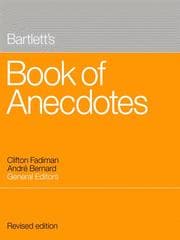 Tapa de Bartlett's Book of Anecdotes