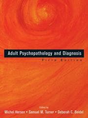Tapa de Adult Psychopathology and Diagnosis