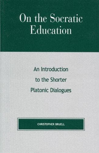 Tapa de On the Socratic Education