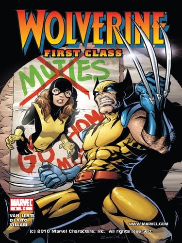 Tapa de Wolverine First Class