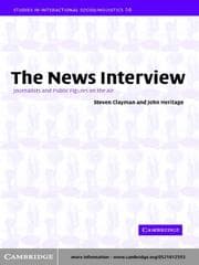 Tapa de The News Interview: Journalists and Public Figures on the Air