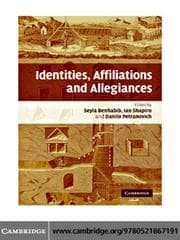 Tapa de Identities, Affiliations, and Allegiances
