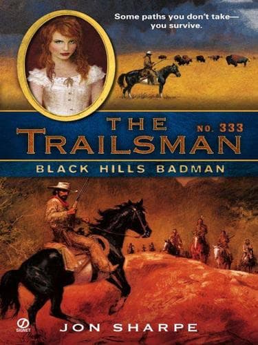 Tapa de Trailsman 333: Black Hills Badman