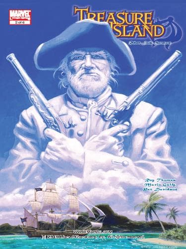 Tapa de Marvel Illustrated: Treasure Island