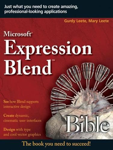 Tapa de Microsoft Expression Blend Bible