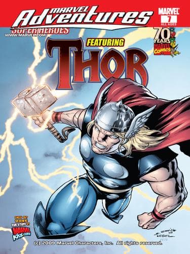 Tapa de Marvel Adventures Super Heroes