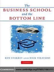 Tapa de The Business School and the Bottom Line