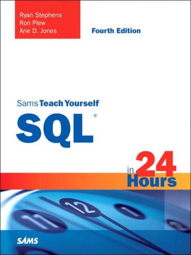 Tapa de Sams Teach Yourself SQL® in 24 Hours