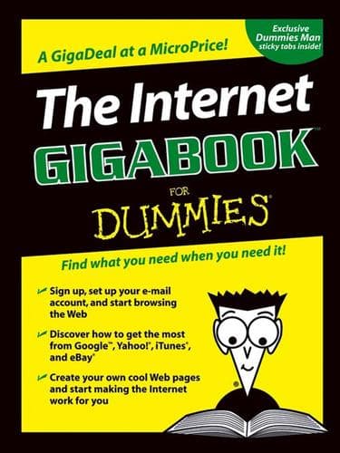 Tapa de The Internet GigaBook For Dummies