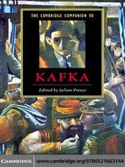Tapa de The Cambridge Companion to Kafka