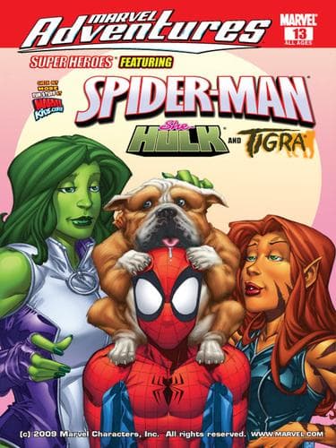 Tapa de Marvel Adventures Super Heroes