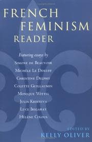 Tapa de French Feminism Reader