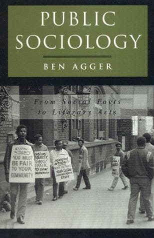 Tapa de Public Sociology