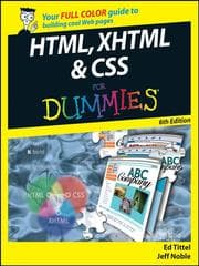 Tapa de HTML, XHTML & CSS For Dummies