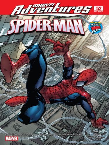 Tapa de Marvel Adventures Spider-Man
