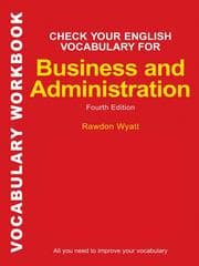 Tapa de Check Your English Vocabulary for Business and Administration
