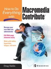 Tapa de How to Do Everything with Macromedia® ContributeTM