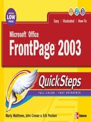 Tapa de Microsoft® Office FrontPage® 2003