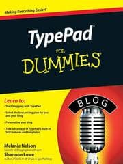 Tapa de TypePad For Dummies