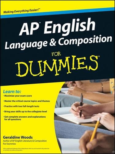 Tapa de AP English Language & Composition For Dummies®