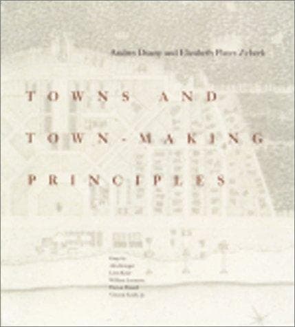 Tapa de Towns and town-making principles
