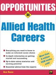 Tapa de Opportunities in Allied Health Careers