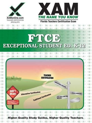 Tapa de FTCE Exceptional Student Ed. K-12