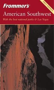 Tapa de Frommer's American Southwest