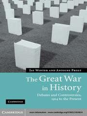 Tapa de The Great War in History