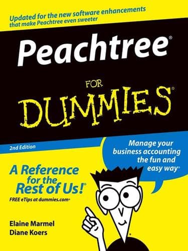Tapa de PeachtreeFor Dummies