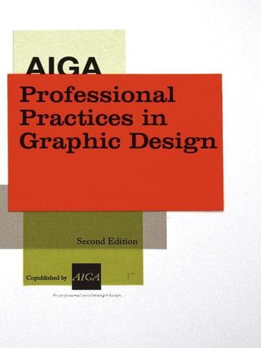 Tapa de AIGA Professional Practices in Graphic Design