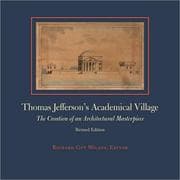 Tapa de Thomas Jefferson's academical village