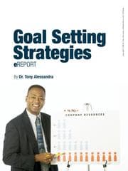 Tapa de Goal Setting eReport