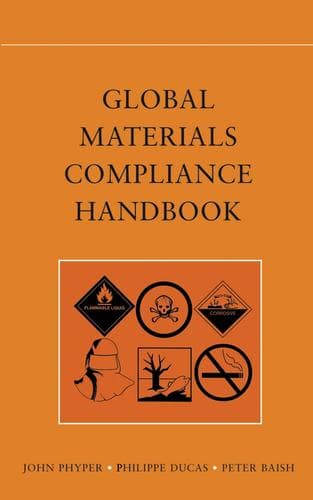 Tapa de Global Materials Compliance Handbook