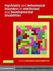Tapa de Psychiatric and Behavioural Disorders in Intellectual and Developmental Disabilities