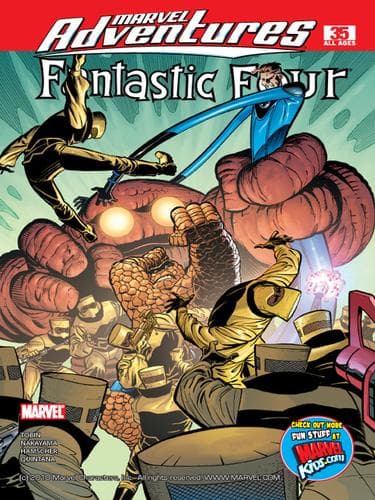 Tapa de Marvel Adventures Fantastic Four