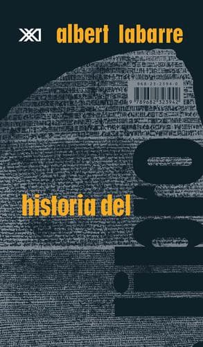 Tapa de Historia del libro