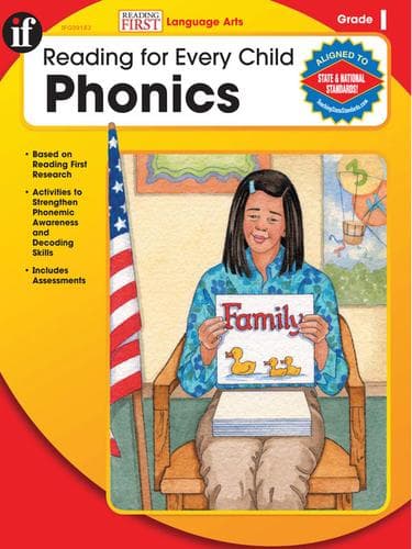 Tapa de Phonics, Grade 1