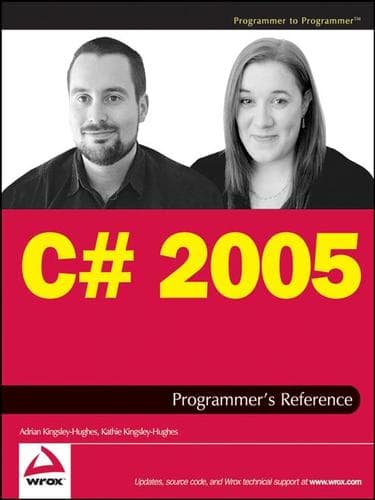 Tapa de C# 2005 Programmer's Reference