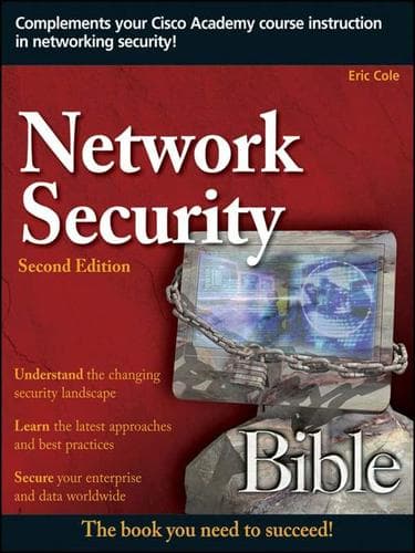 Tapa de Network Security Bible
