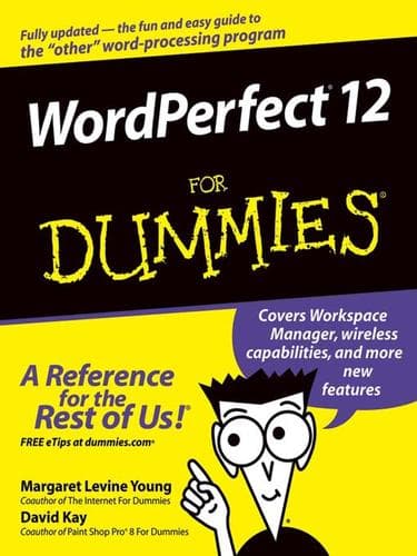 Tapa de WordPerfect 12 For Dummies