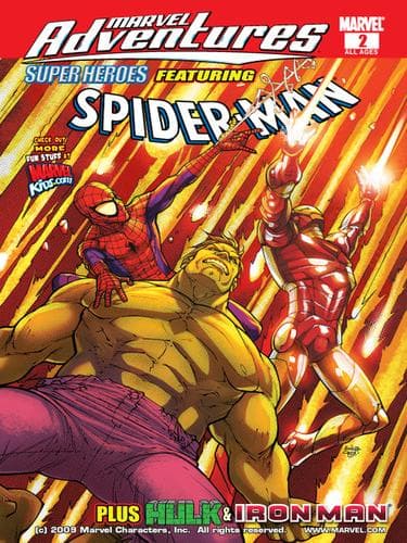 Tapa de Marvel Adventures Super Heroes