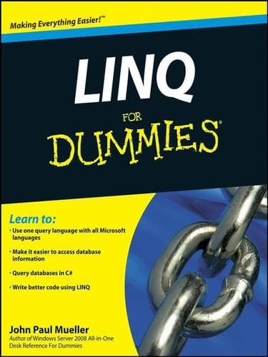 Tapa de LINQ For Dummies®