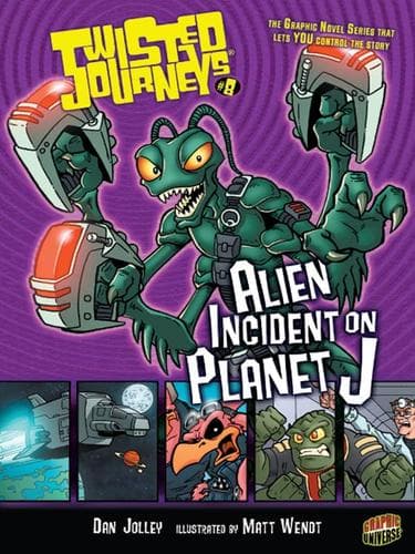 Tapa de Alien Incident on Planet J