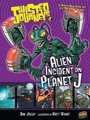 Tapa de Alien Incident on Planet J