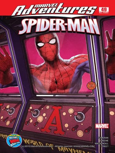 Tapa de Marvel Adventures Spider-Man